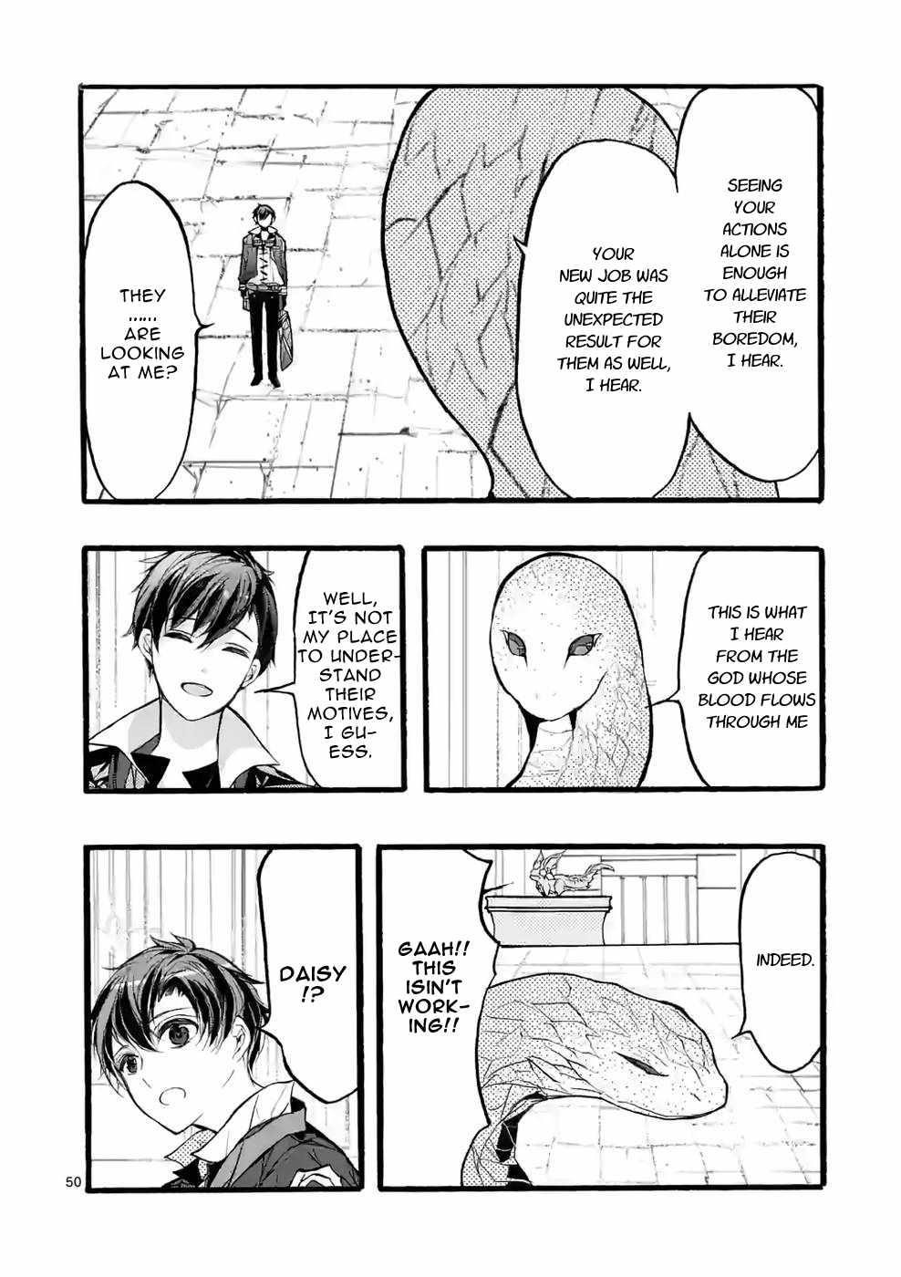From The Strongest Job Of Dragon Knight, To The Beginner Job Carrier, Somehow, I Am Dependent On The Heroes Chapter 37 - Page 49 in English