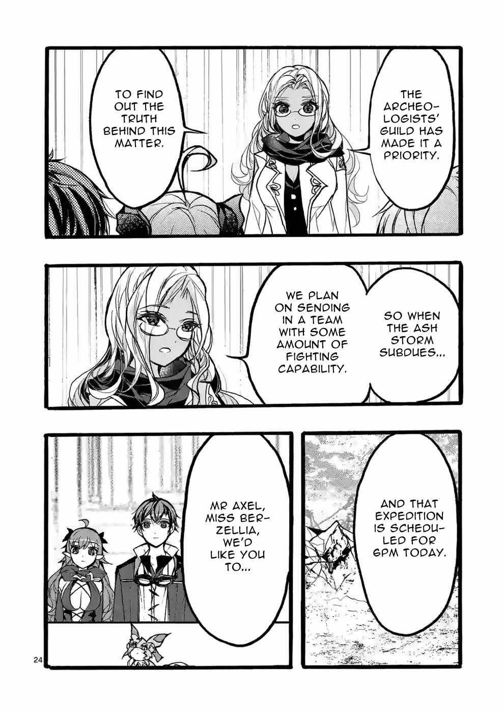 From The Strongest Job Of Dragon Knight, To The Beginner Job Carrier, Somehow, I Am Dependent On The Heroes Chapter 38 - Page 24 in English