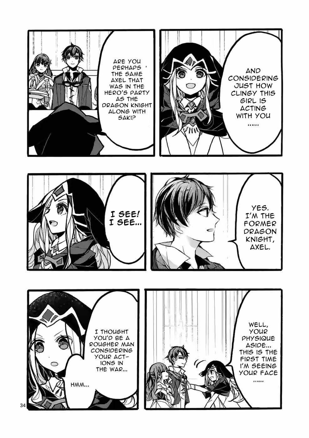 From The Strongest Job Of Dragon Knight, To The Beginner Job Carrier, Somehow, I Am Dependent On The Heroes Chapter 41 - Page 34 in English
