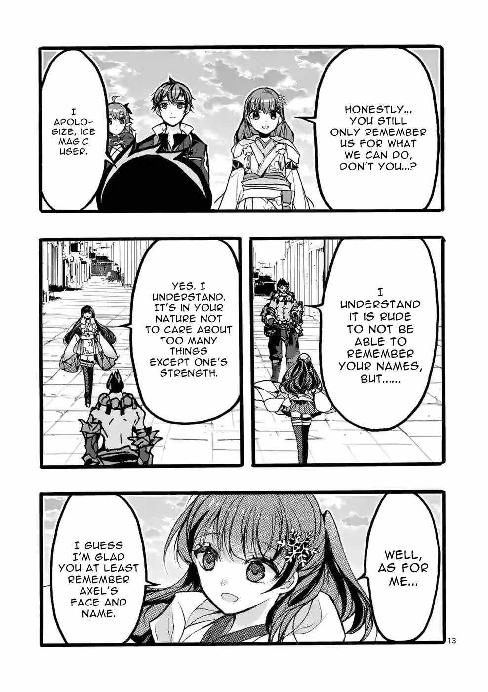 From The Strongest Job Of Dragon Knight, To The Beginner Job Carrier, Somehow, I Am Dependent On The Heroes Chapter 42 - Page 13 in English