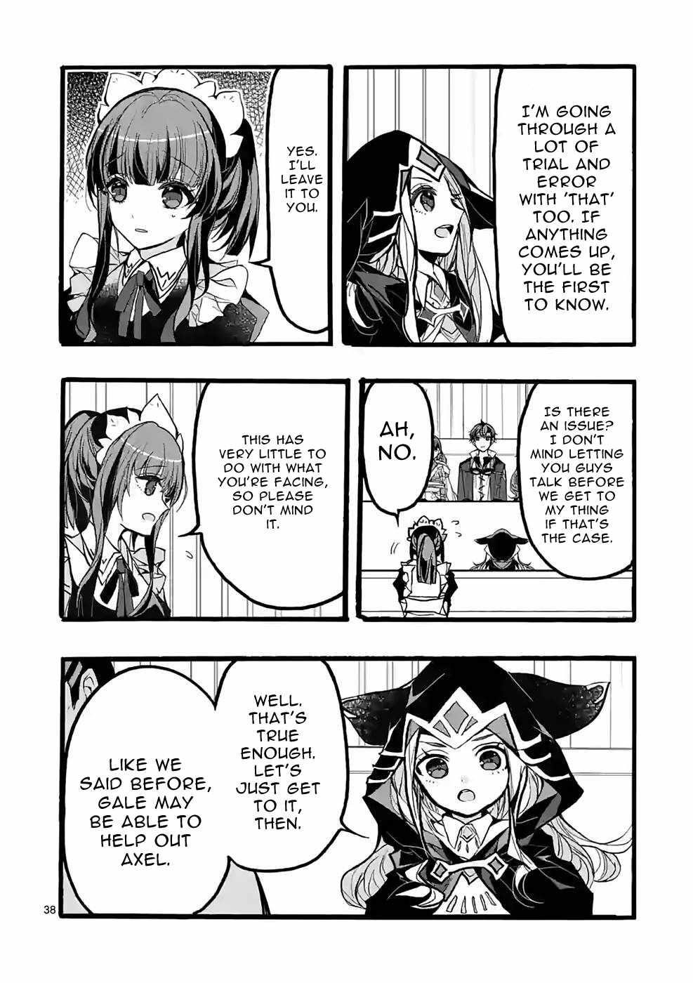 From The Strongest Job Of Dragon Knight, To The Beginner Job Carrier, Somehow, I Am Dependent On The Heroes Chapter 42 - Page 36 in English