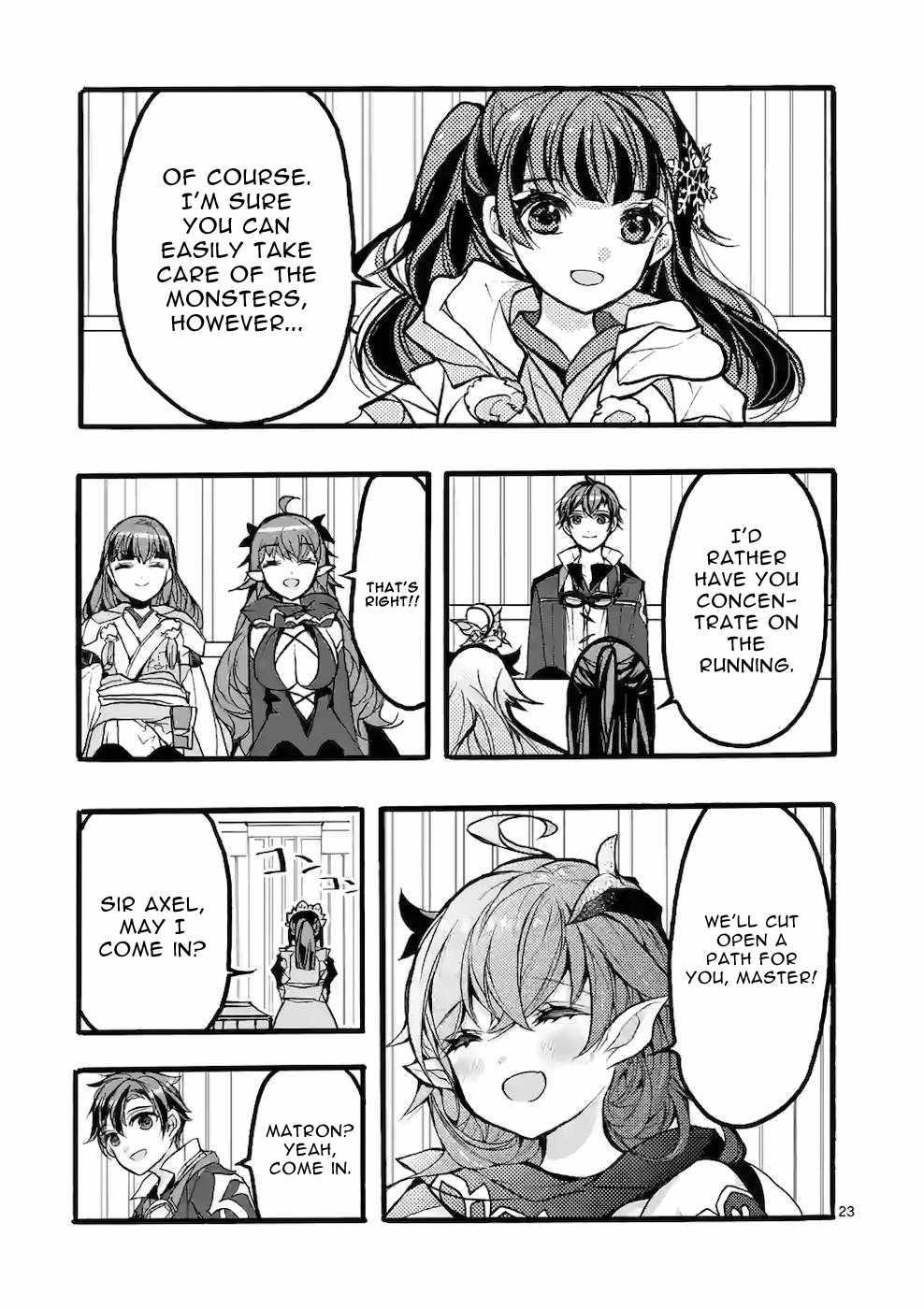 From The Strongest Job Of Dragon Knight, To The Beginner Job Carrier, Somehow, I Am Dependent On The Heroes Chapter 43 - Page 23 in English