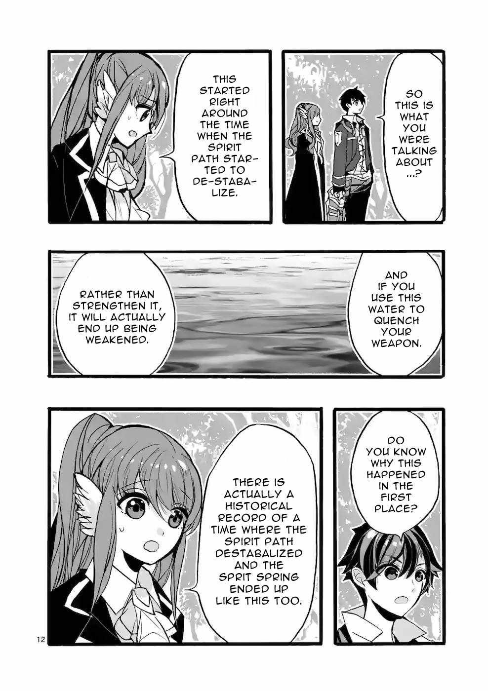 From The Strongest Job Of Dragon Knight, To The Beginner Job Carrier, Somehow, I Am Dependent On The Heroes Chapter 44 - Page 12 in English