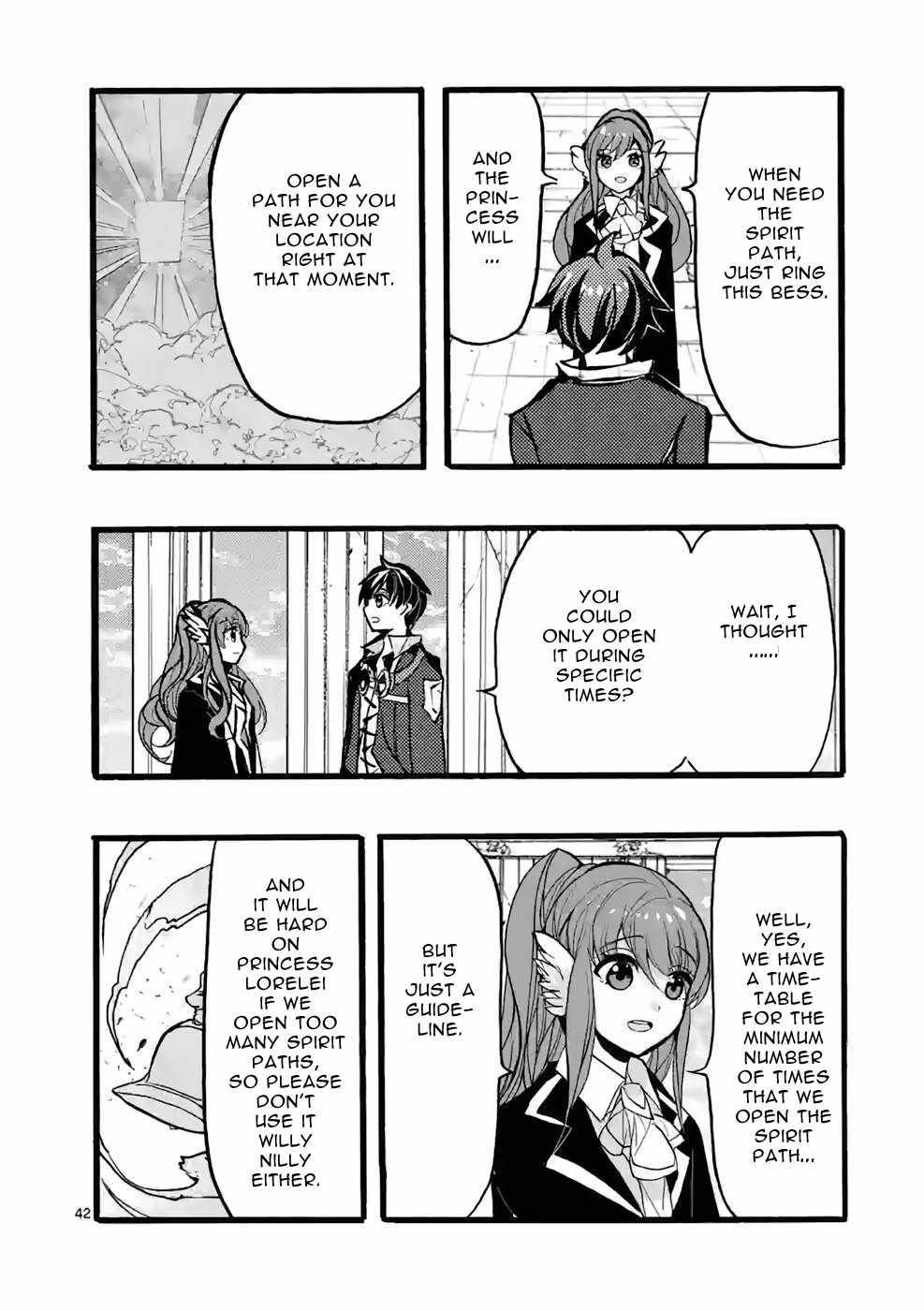 From The Strongest Job Of Dragon Knight, To The Beginner Job Carrier, Somehow, I Am Dependent On The Heroes Chapter 44 - Page 42 in English