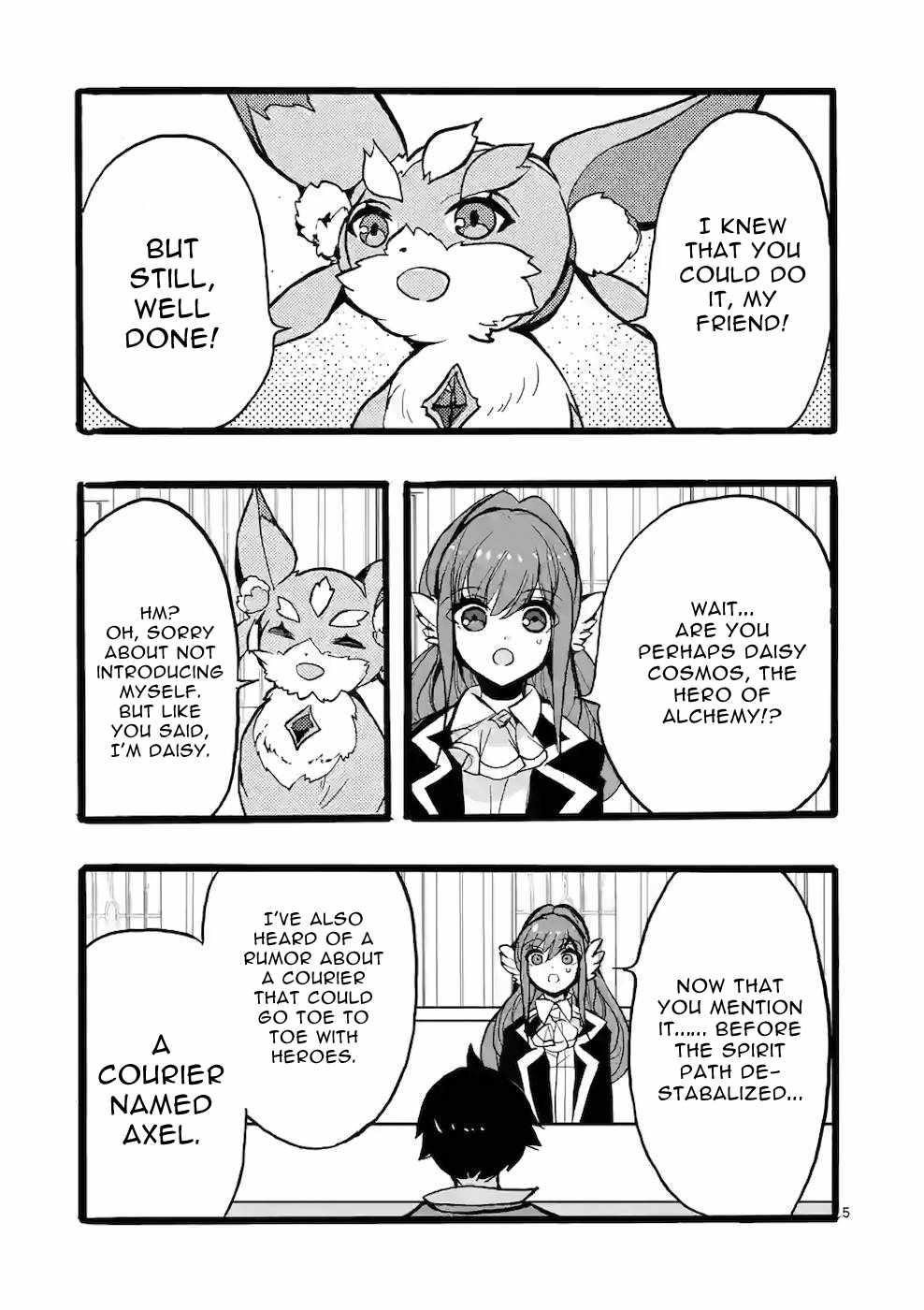From The Strongest Job Of Dragon Knight, To The Beginner Job Carrier, Somehow, I Am Dependent On The Heroes Chapter 44 - Page 5 in English