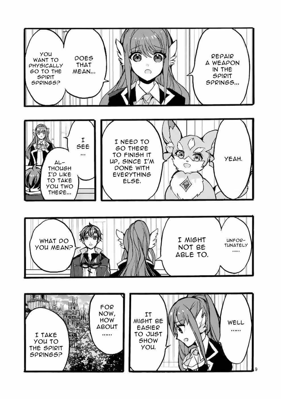 From The Strongest Job Of Dragon Knight, To The Beginner Job Carrier, Somehow, I Am Dependent On The Heroes Chapter 44 - Page 9 in English