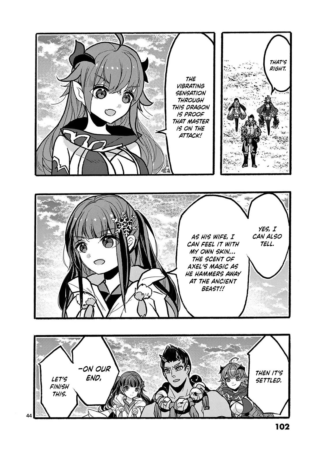 From The Strongest Job Of Dragon Knight, To The Beginner Job Carrier, Somehow, I Am Dependent On The Heroes Chapter 46 - Page 45 in English