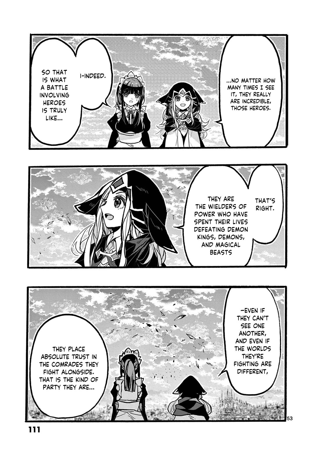 From The Strongest Job Of Dragon Knight, To The Beginner Job Carrier, Somehow, I Am Dependent On The Heroes Chapter 46 - Page 53 in English