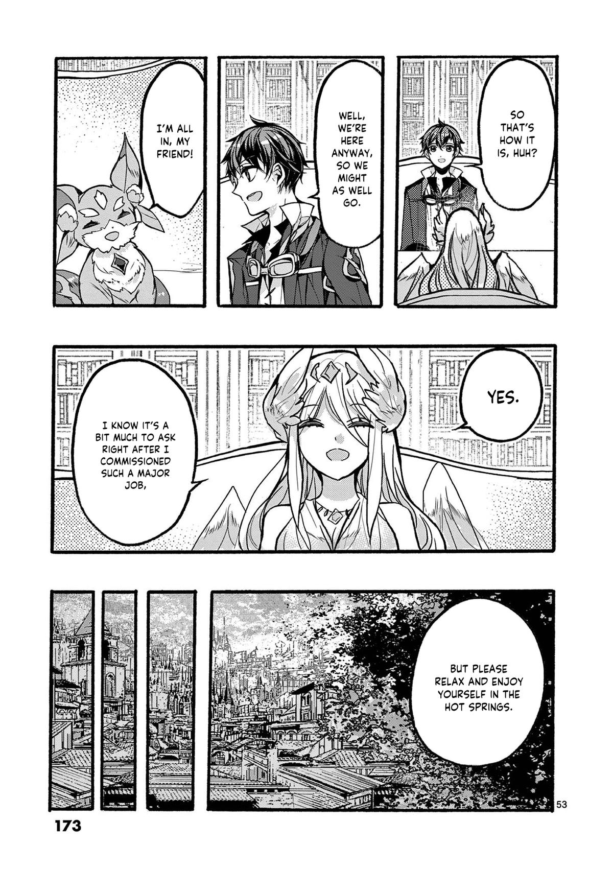 From The Strongest Job Of Dragon Knight, To The Beginner Job Carrier, Somehow, I Am Dependent On The Heroes Chapter 47 - Page 54 in English