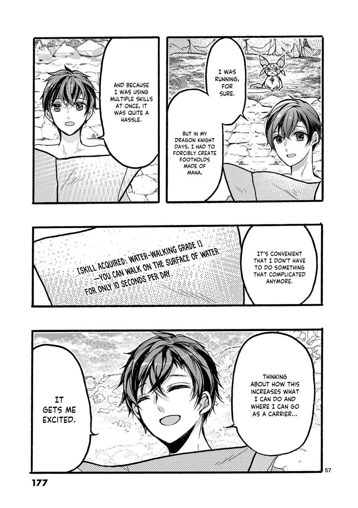 From The Strongest Job Of Dragon Knight, To The Beginner Job Carrier, Somehow, I Am Dependent On The Heroes Chapter 47 - Page 58 in English