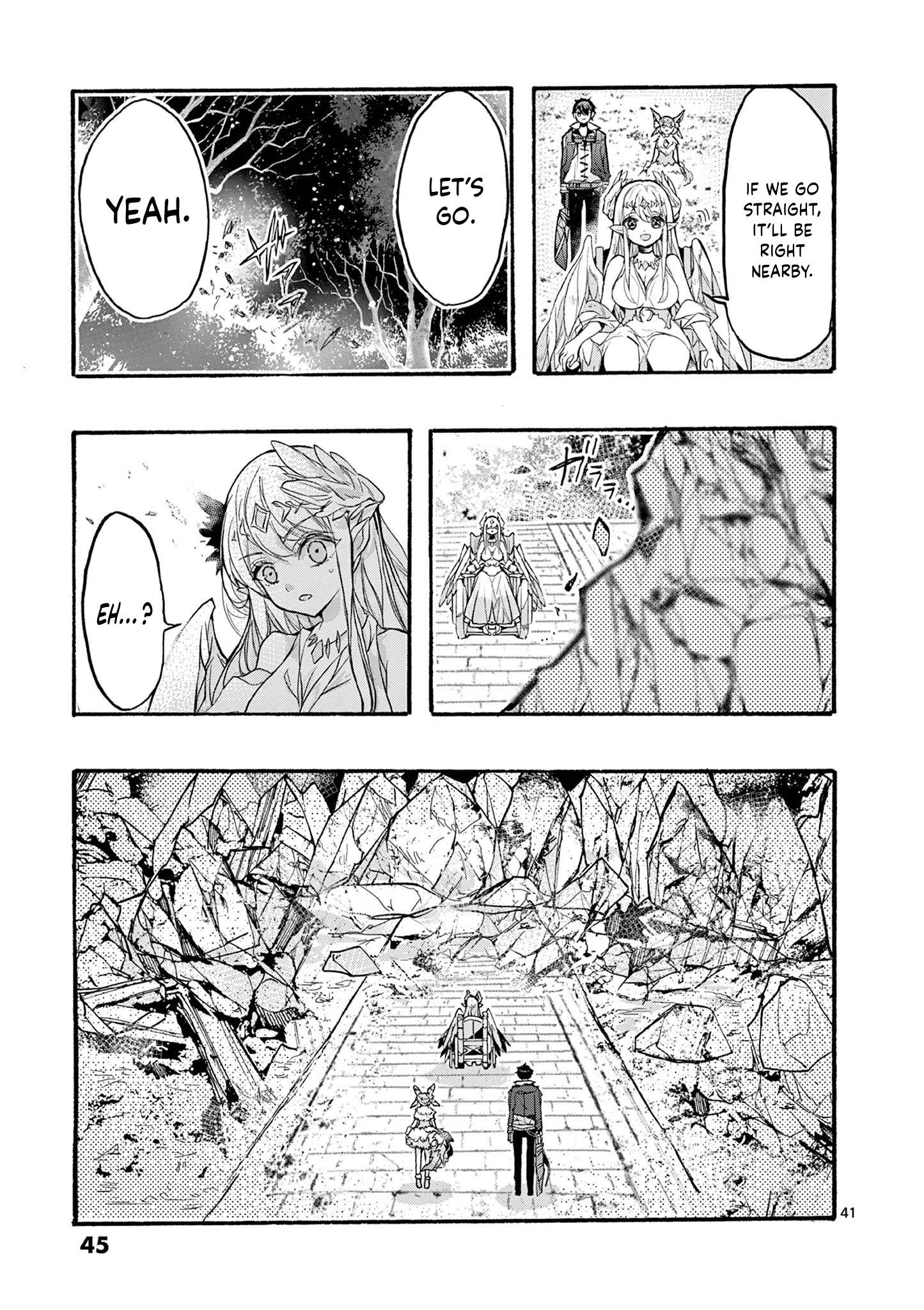From The Strongest Job Of Dragon Knight, To The Beginner Job Carrier, Somehow, I Am Dependent On The Heroes Chapter 48 - Page 45 in English
