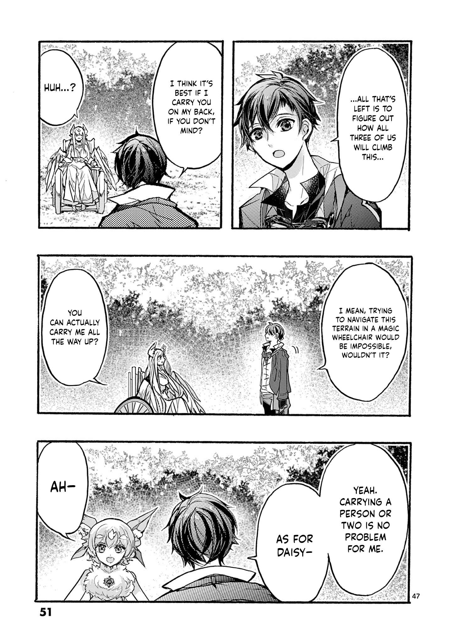From The Strongest Job Of Dragon Knight, To The Beginner Job Carrier, Somehow, I Am Dependent On The Heroes Chapter 48 - Page 51 in English