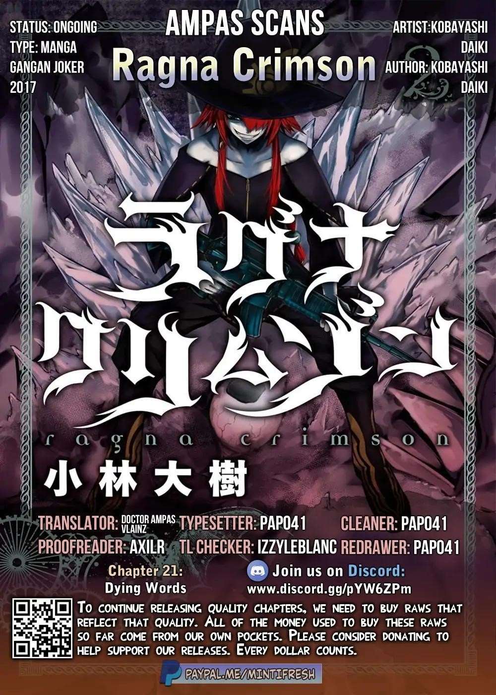 Ragna Crimson Chapter 21 - Page 40 in English