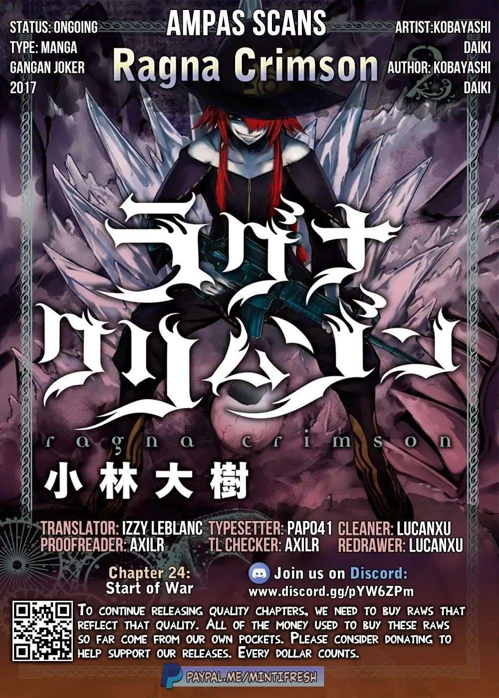 Ragna Crimson Chapter 24 - Page 54 in English