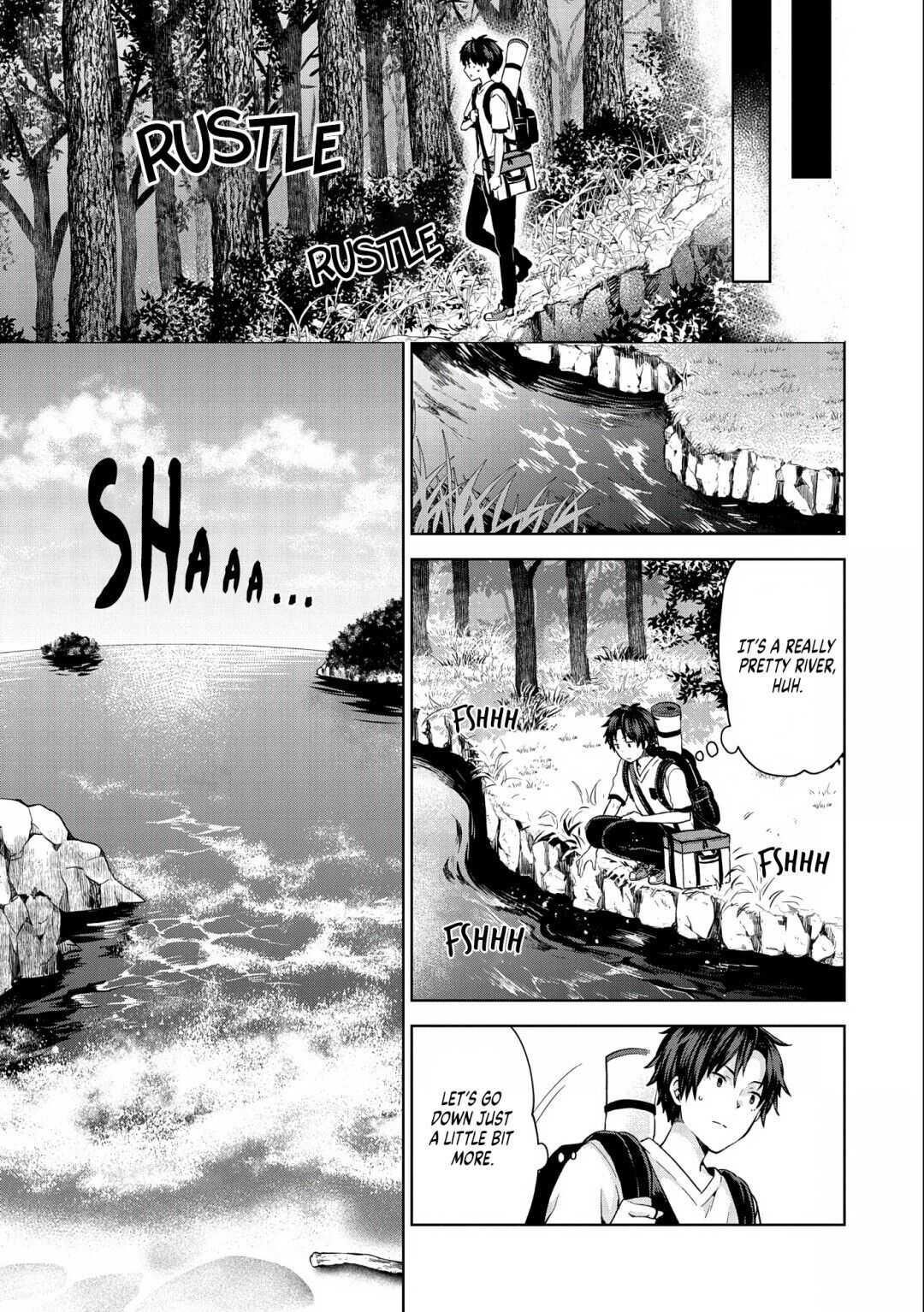 I Got Sent to Another World, but It’s in the Mountains. In Reaction, I Choose Comfort Over Strength Chapter 1 - Page 13 in English