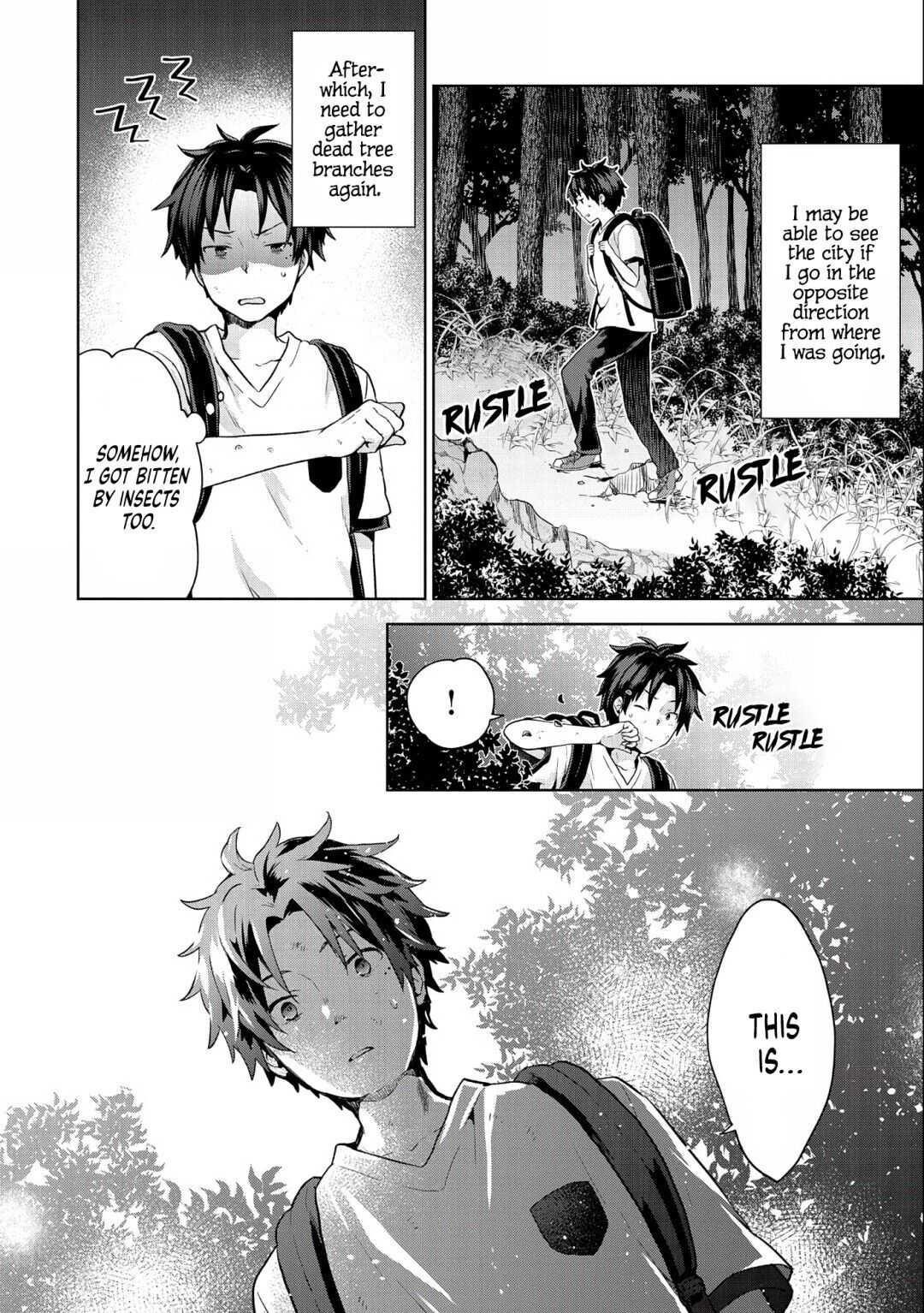 I Got Sent to Another World, but It’s in the Mountains. In Reaction, I Choose Comfort Over Strength Chapter 1 - Page 20 in English