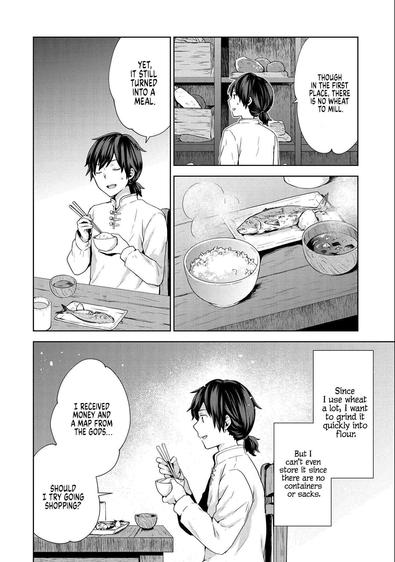 I Got Sent to Another World, but It’s in the Mountains. In Reaction, I Choose Comfort Over Strength Chapter 3 - Page 4 in English