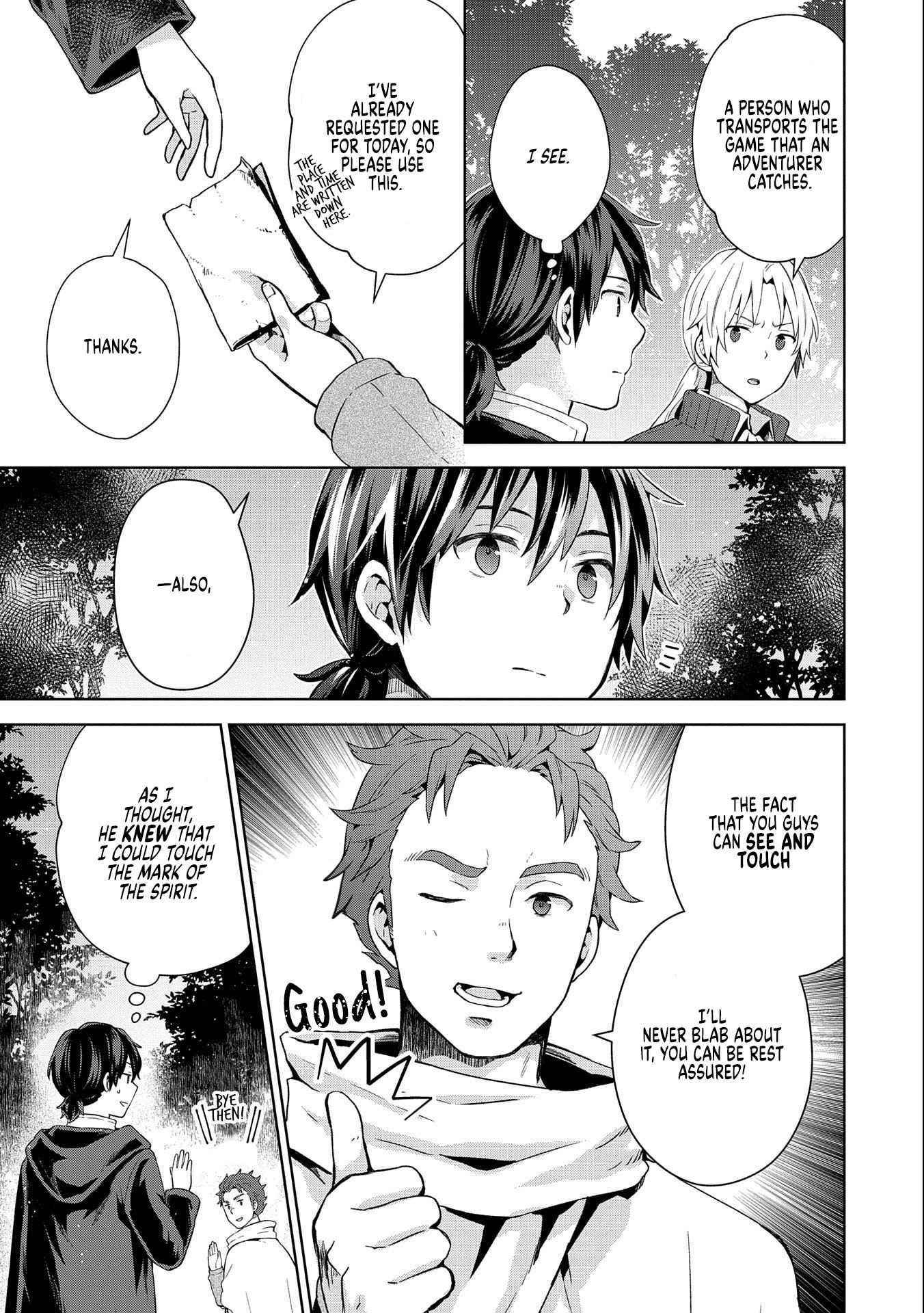 I Got Sent to Another World, but It’s in the Mountains. In Reaction, I Choose Comfort Over Strength Chapter 7 - Page 9 in English