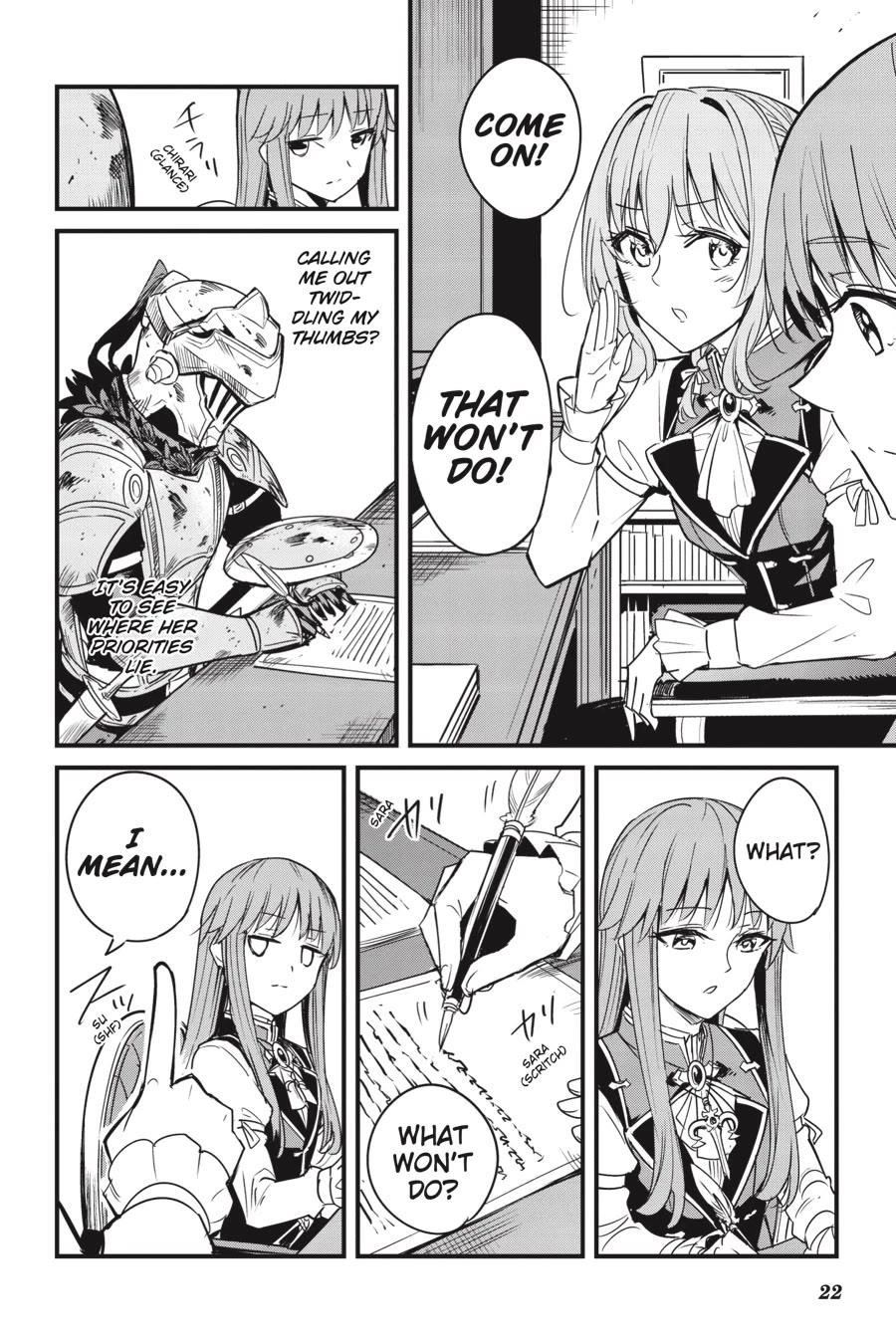 GOBLIN SLAYER: SIDE STORY YEAR ONE Chapter 115 - Page 22 in English