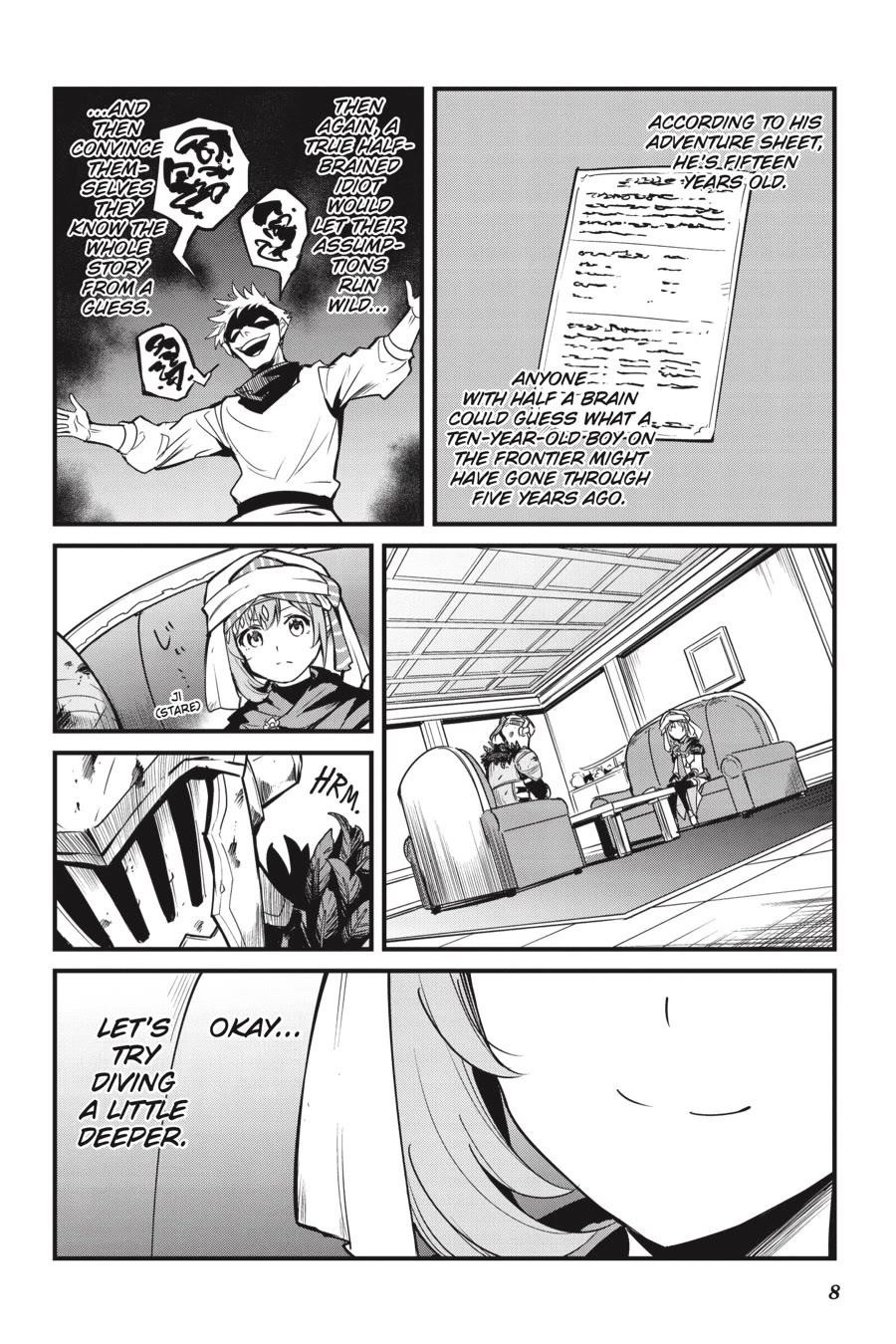 GOBLIN SLAYER: SIDE STORY YEAR ONE Chapter 117 - Page 9 in English