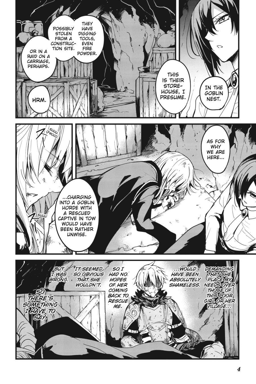 GOBLIN SLAYER: SIDE STORY YEAR ONE Chapter 70 - Page 4 in English