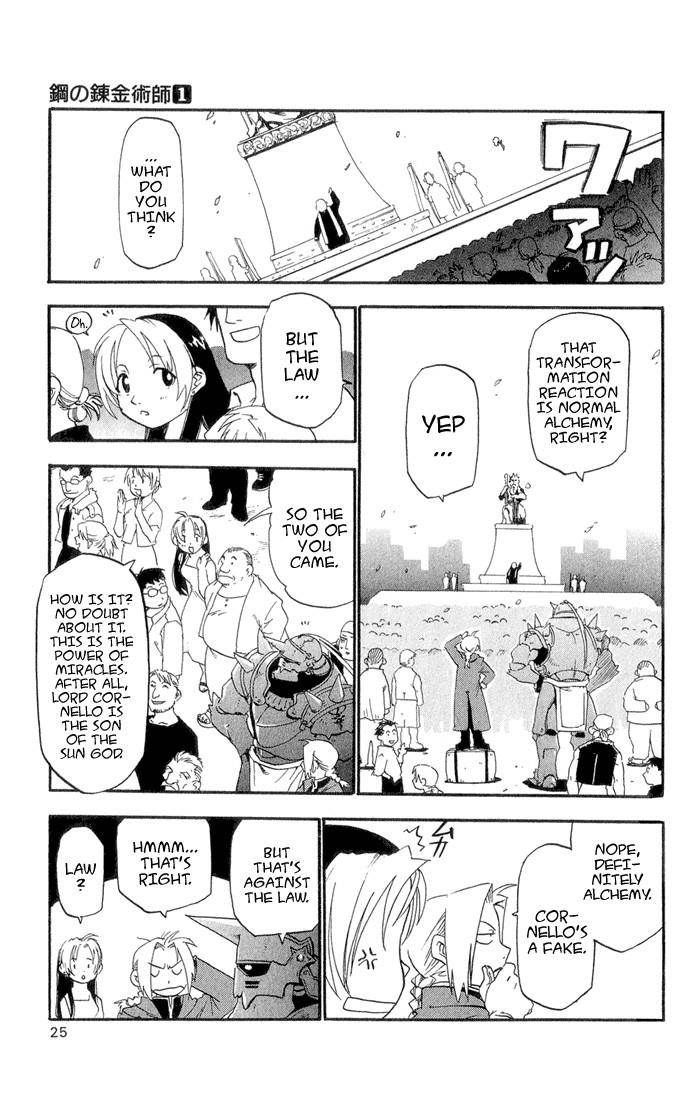 Fullmetal Alchemist Chapter 1 - Page 21 in English