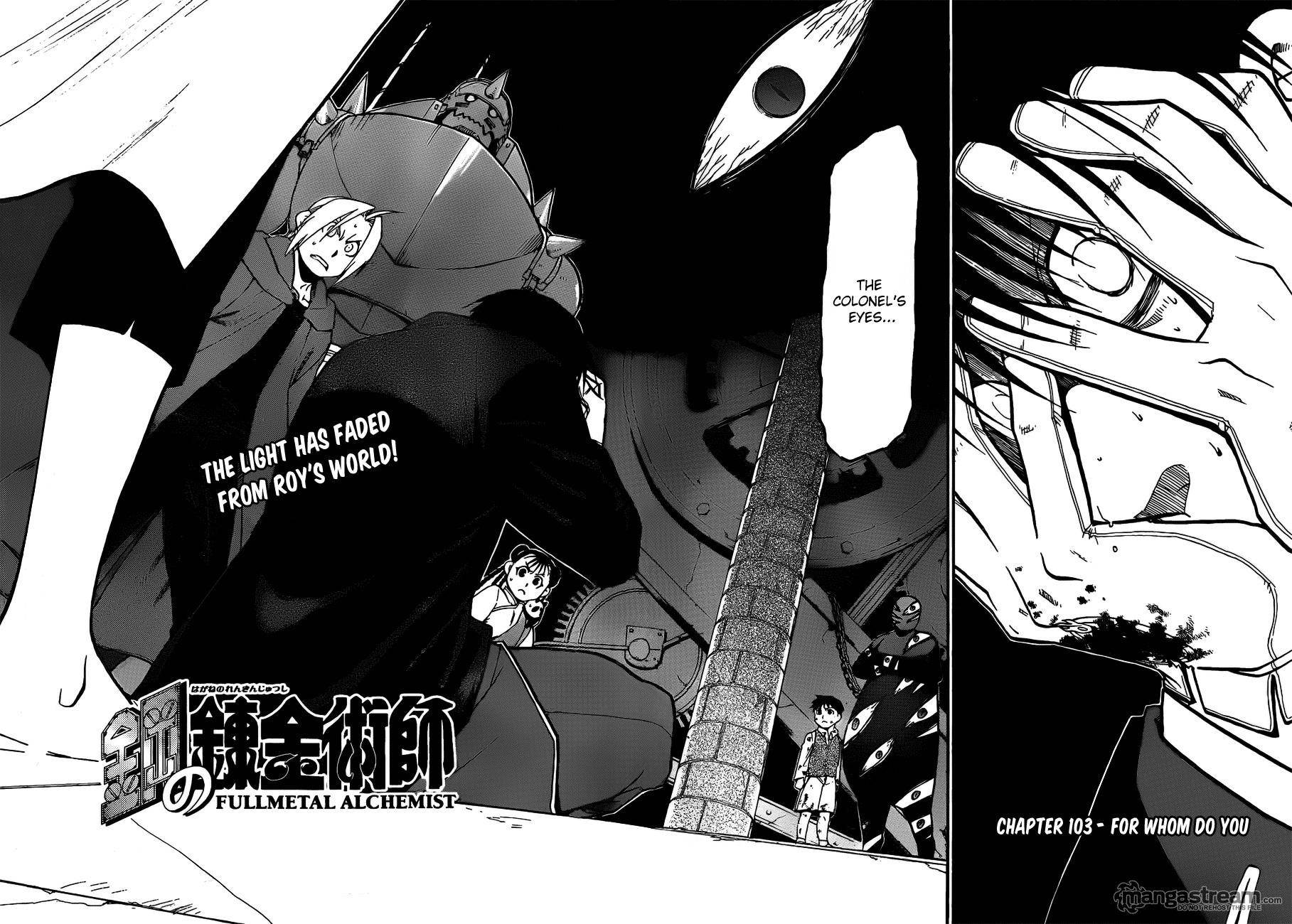 Fullmetal Alchemist Chapter 103 - Page 5 in English
