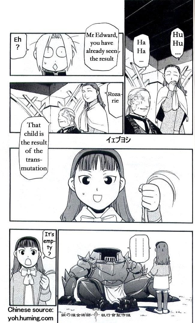 Fullmetal Alchemist Chapter 108.7 - Page 9 in English