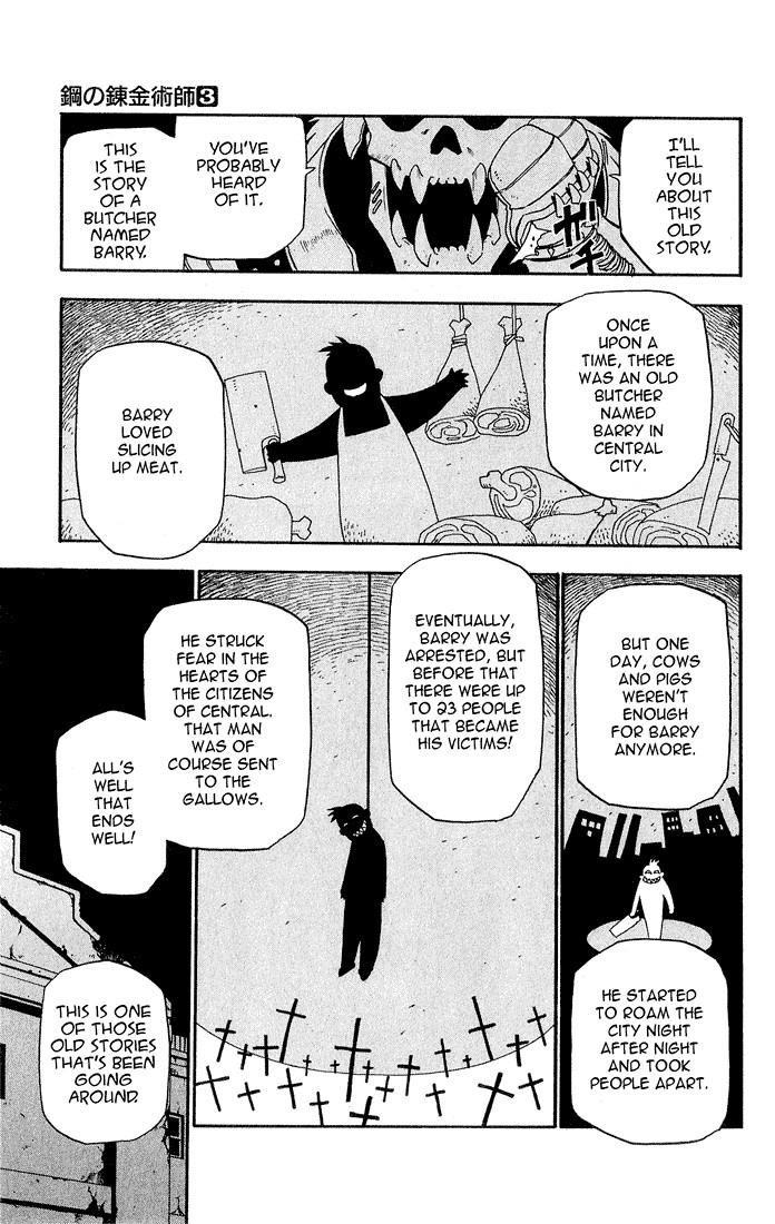 Fullmetal Alchemist Chapter 12 - Page 14 in English