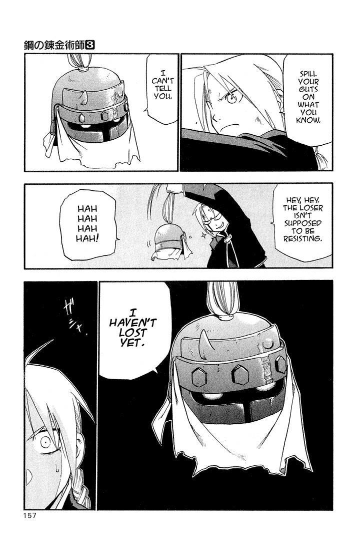 Fullmetal Alchemist Chapter 12 - Page 28 in English
