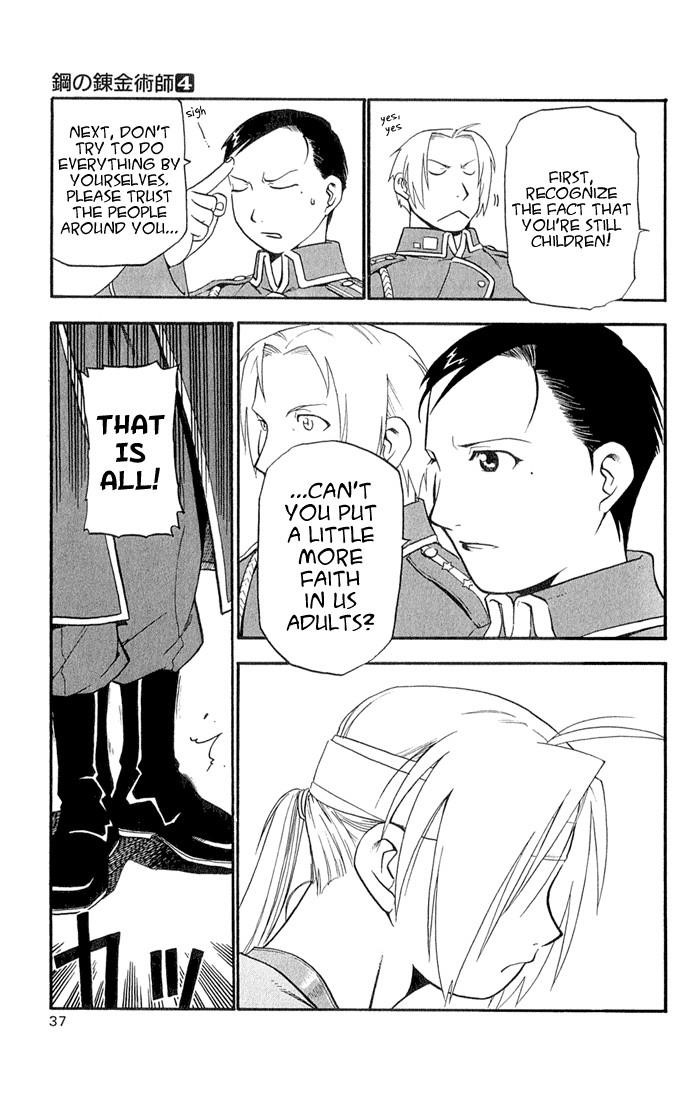 Fullmetal Alchemist Chapter 13 - Page 33 in English