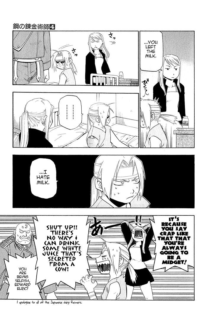 Fullmetal Alchemist Chapter 14 - Page 16 in English