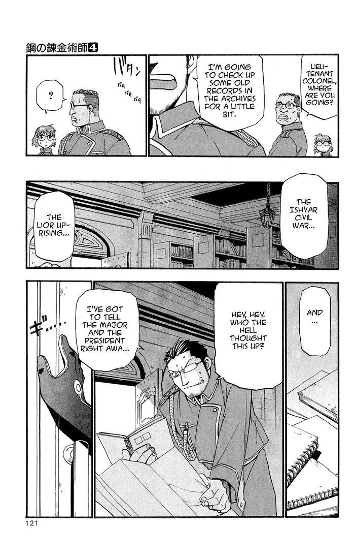 Fullmetal Alchemist Chapter 15 - Page 33 in English