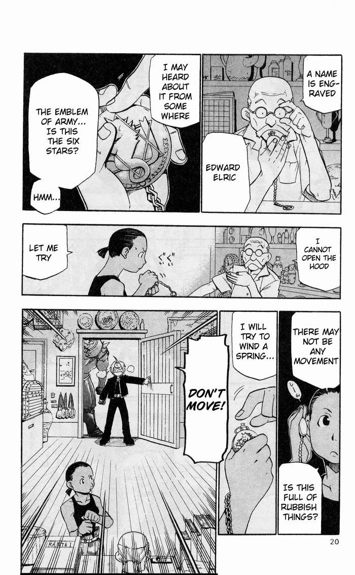 Fullmetal Alchemist Chapter 17 - Page 15 in English