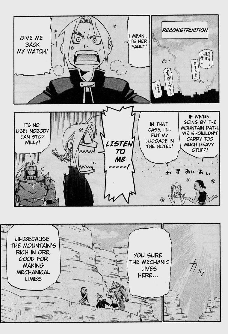 Fullmetal Alchemist Chapter 18 - Page 6 in English
