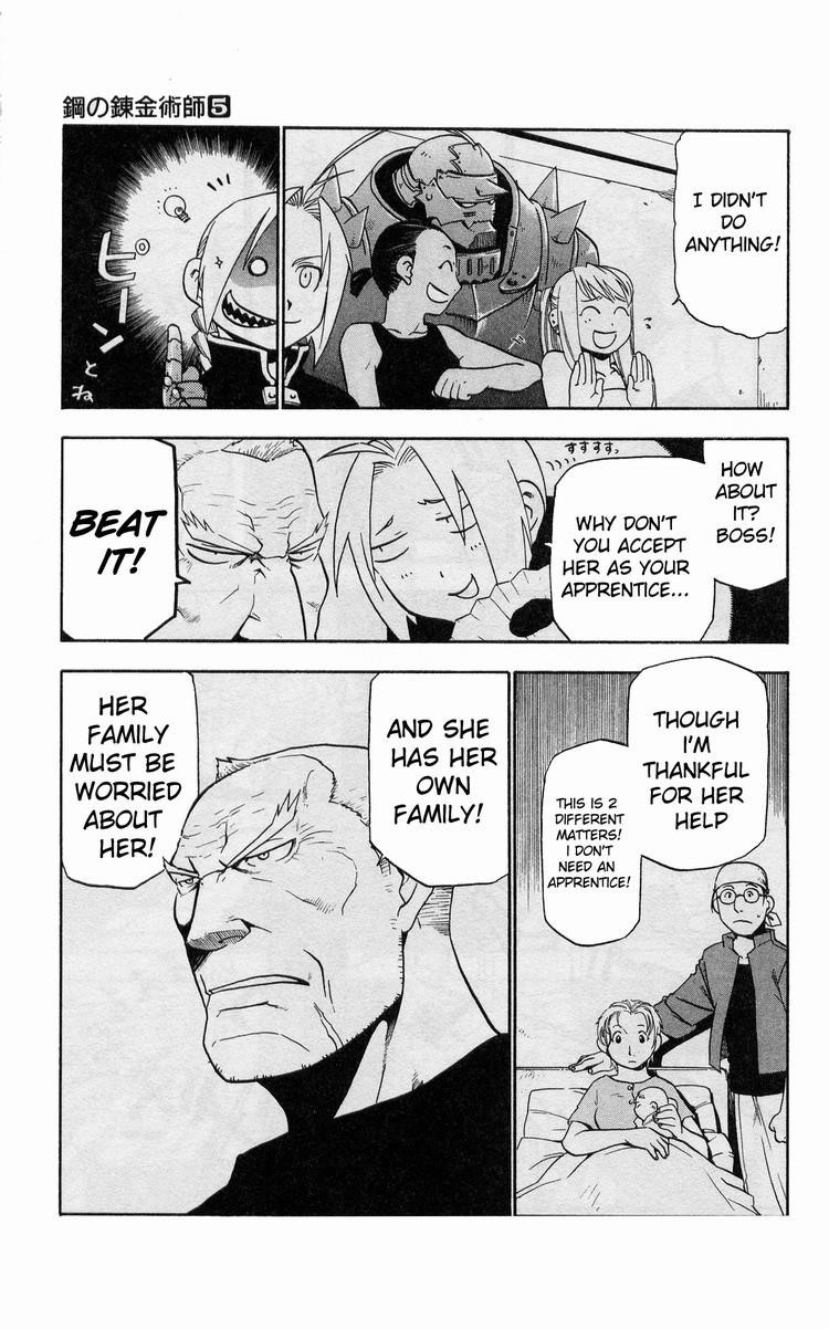 Fullmetal Alchemist Chapter 19 - Page 21 in English