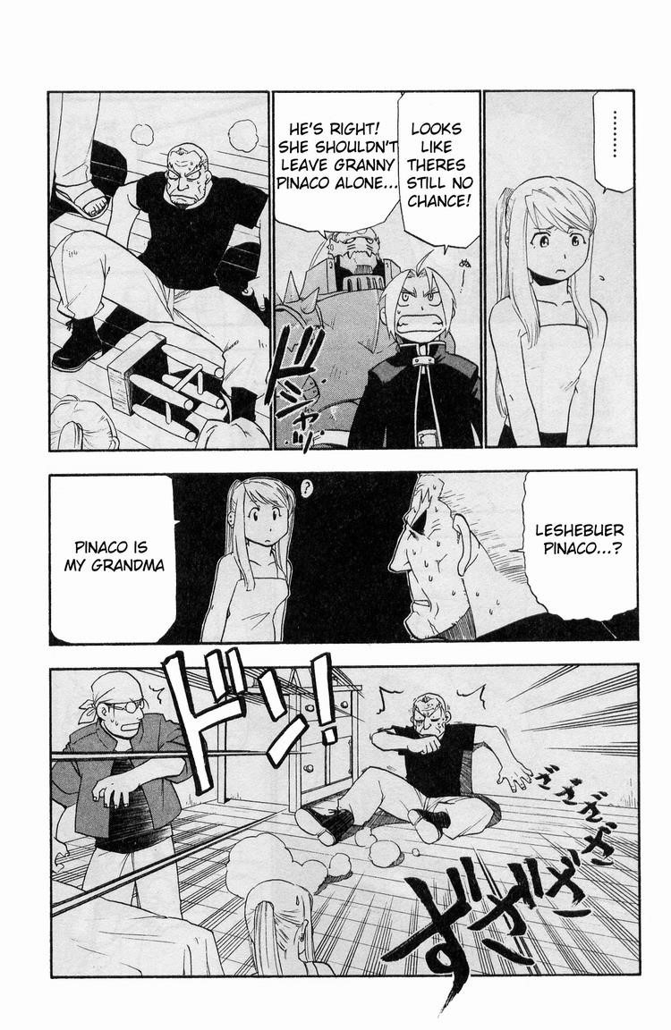 Fullmetal Alchemist Chapter 19 - Page 22 in English