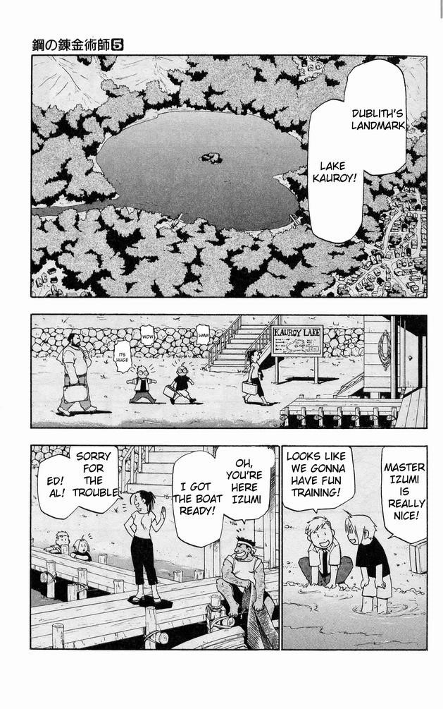 Fullmetal Alchemist Chapter 21 - Page 29 in English