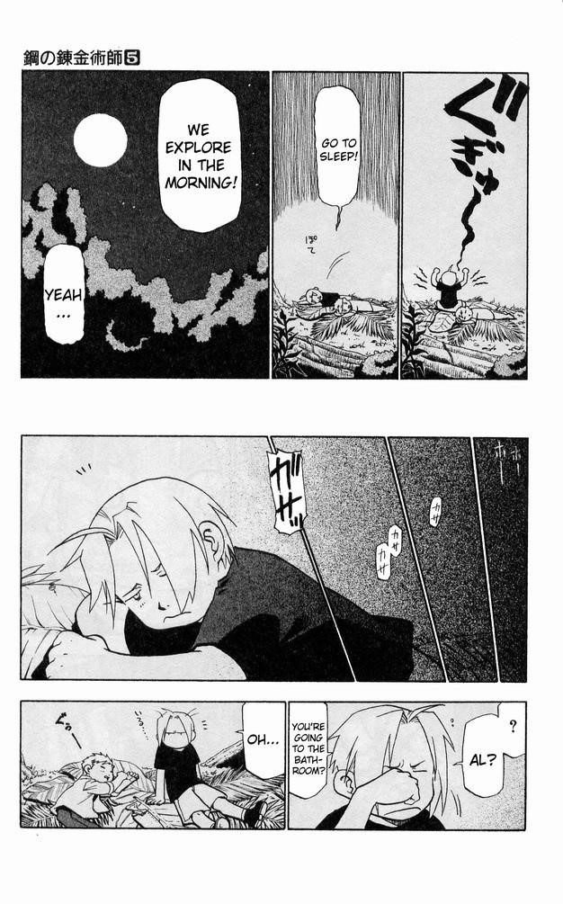 Fullmetal Alchemist Chapter 21 - Page 35 in English