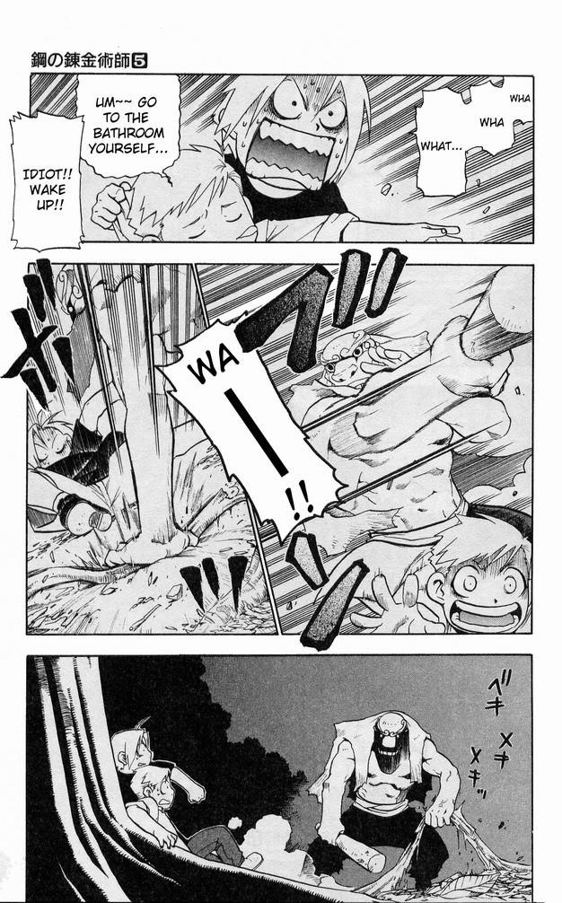 Fullmetal Alchemist Chapter 21 - Page 37 in English