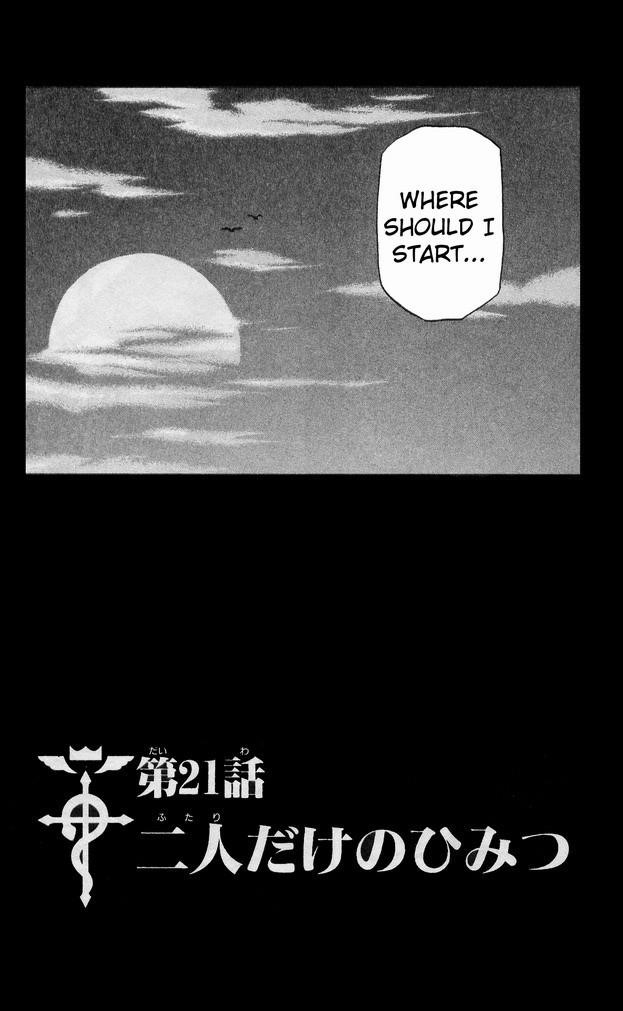 Fullmetal Alchemist Chapter 21 - Page 4 in English