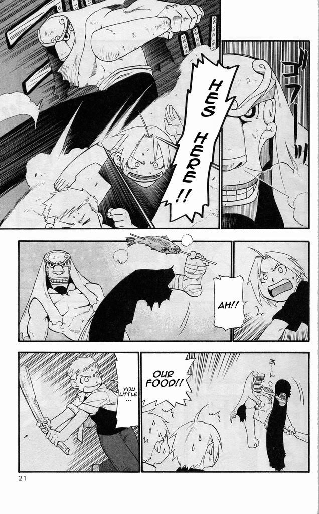 Fullmetal Alchemist Chapter 22 - Page 16 in English
