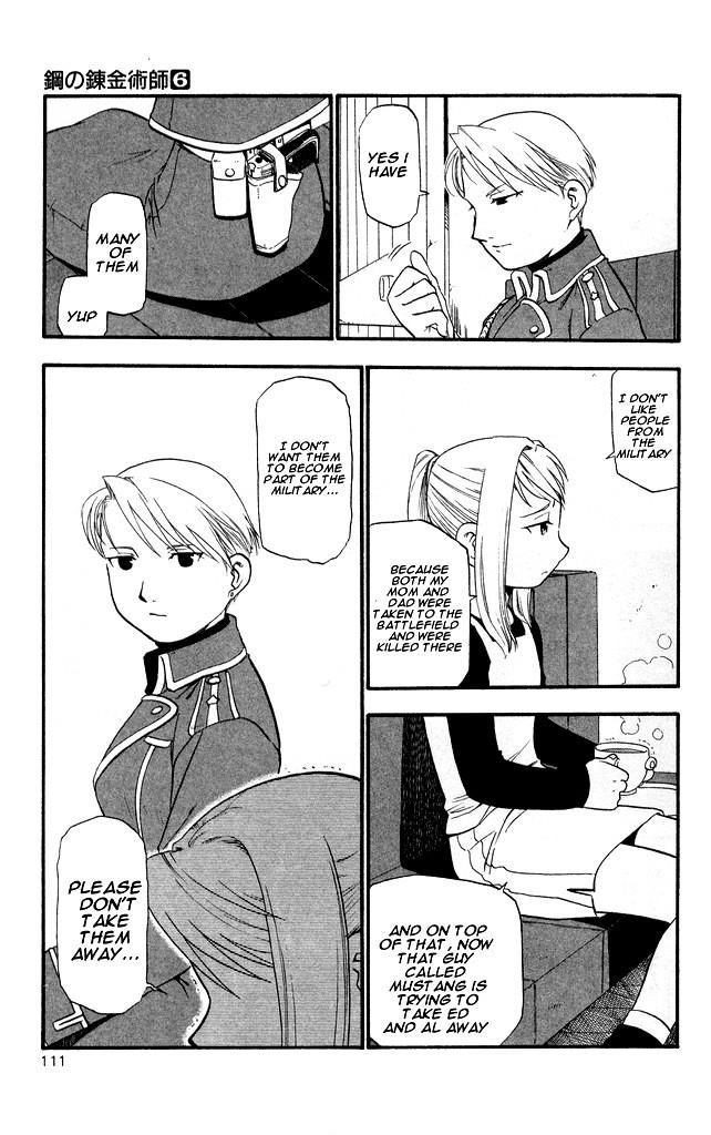 Fullmetal Alchemist Chapter 24 - Page 14 in English