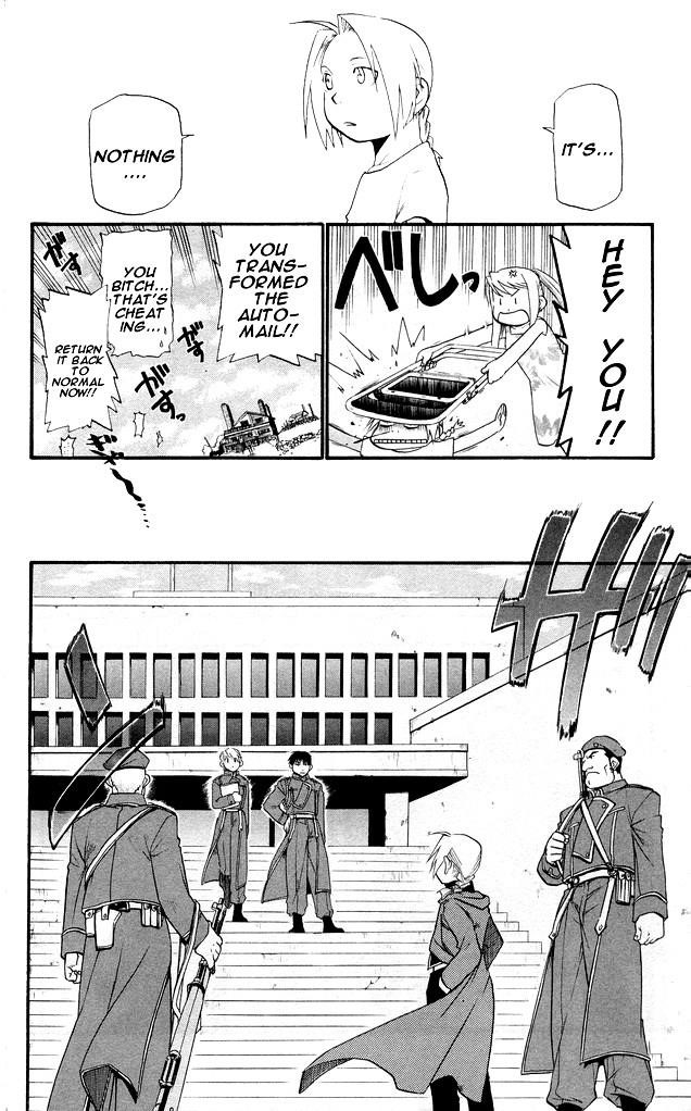 Fullmetal Alchemist Chapter 24 - Page 27 in English
