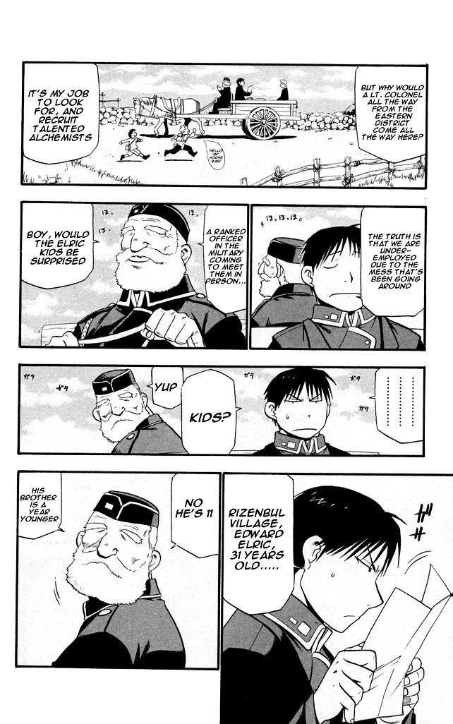 Fullmetal Alchemist Chapter 24 - Page 3 in English