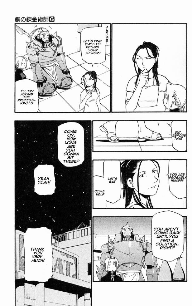 Fullmetal Alchemist Chapter 25 - Page 20 in English