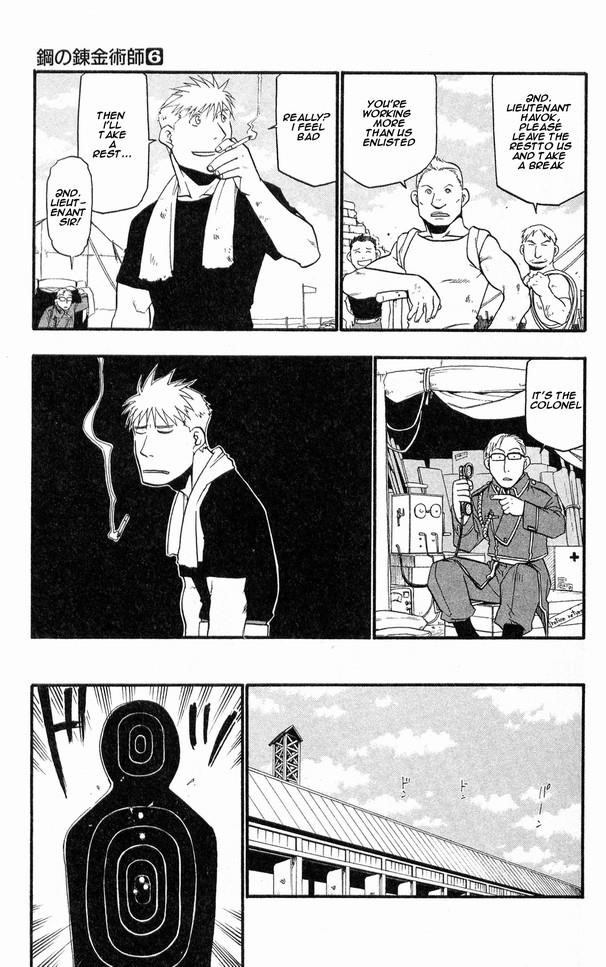 Fullmetal Alchemist Chapter 25 - Page 28 in English