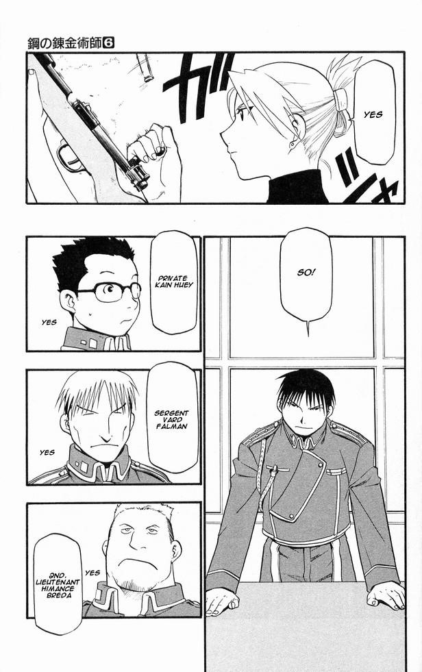 Fullmetal Alchemist Chapter 25 - Page 30 in English