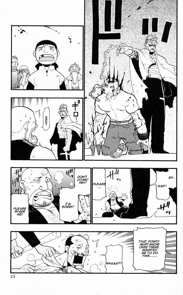 Fullmetal Alchemist Chapter 26 - Page 22 in English