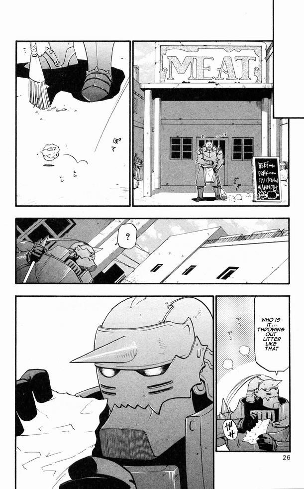 Fullmetal Alchemist Chapter 26 - Page 25 in English